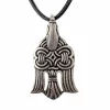 10th Century Viking Raven Pendant, Silvered