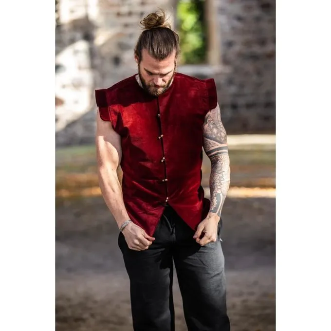 Leonardo Carbone 16th Century Doublet Sea Beggars / Watergeuzen, Red - Image 4