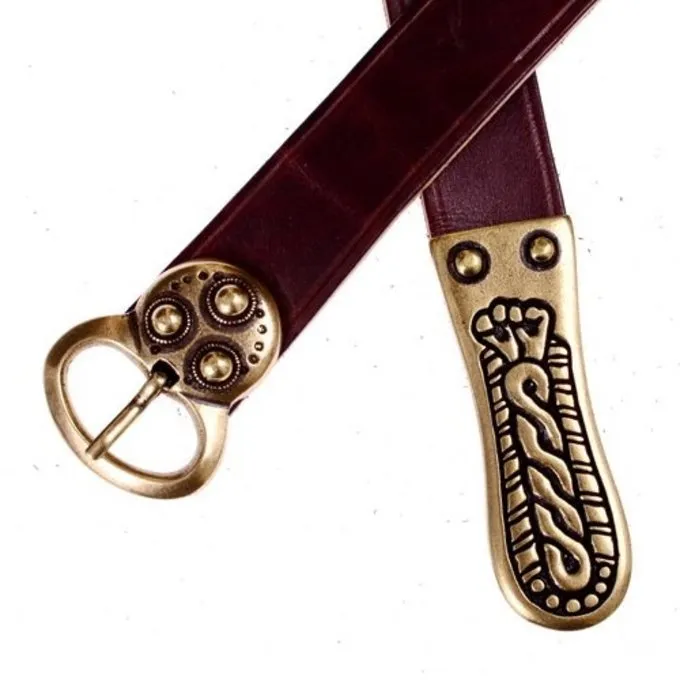 Alemanic Belt, Black, Silvered - Image 2