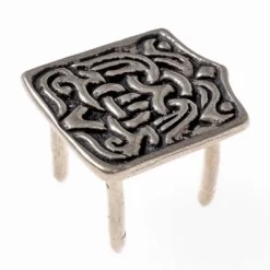 Arabic Viking Belt Fitting Birka, Silvered