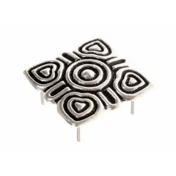 Arabic Viking Jewel, Silvered