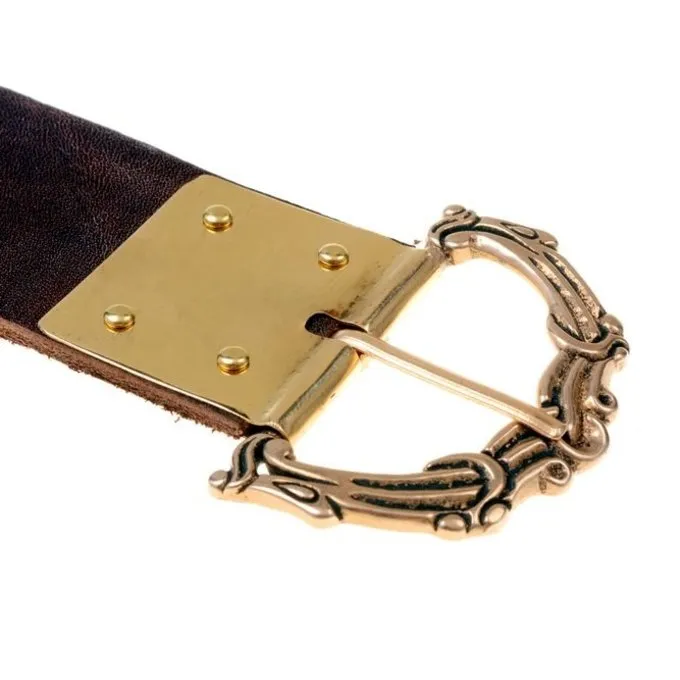 Belt Plate 4 Cm, Bronze