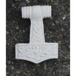 Bone Thors Hammer With Knot Motive