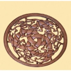 Borre Style Viking Woodcarving