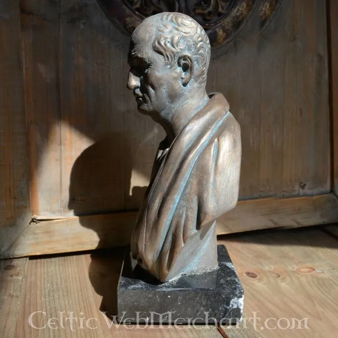 Bronzed Bust Cicero - Image 4