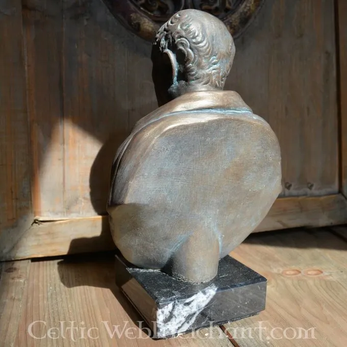 Bronzed Bust Cicero - Image 5