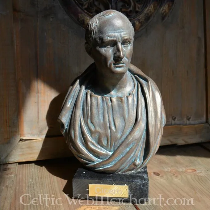 Bronzed Bust Cicero