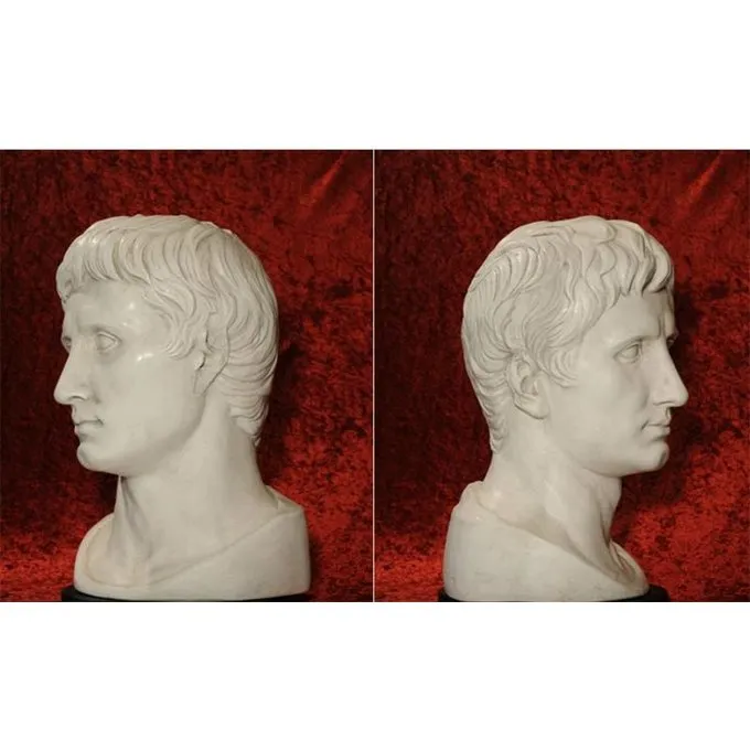 Bust Emperor Augustus Prima Porta Large - Image 2