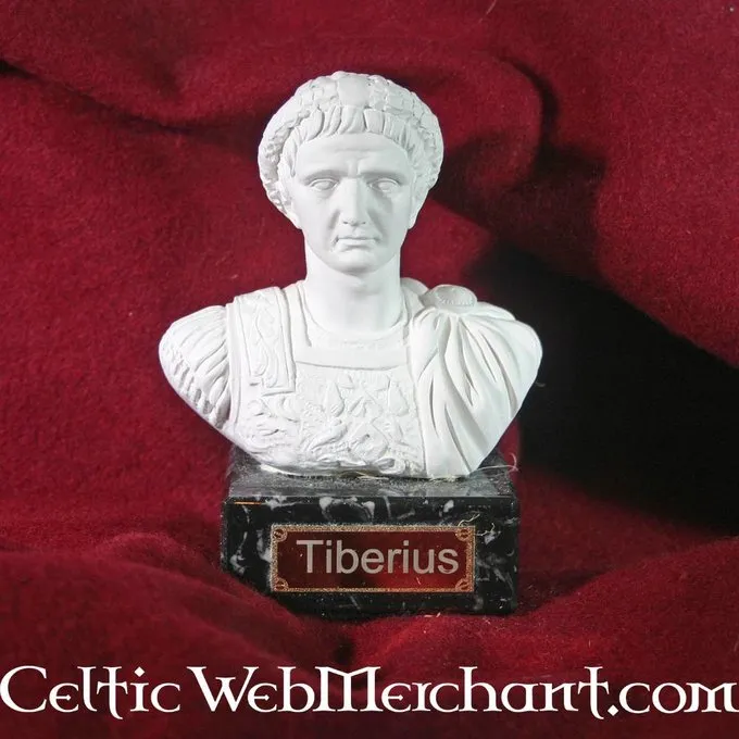 Bust Emperor Tiberius Claudius Nero - Image 3