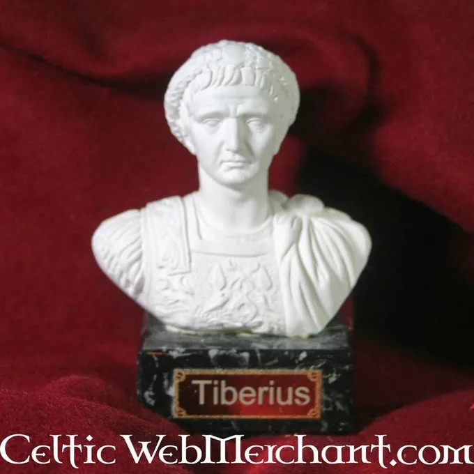 Bust Emperor Tiberius Claudius Nero - Image 4