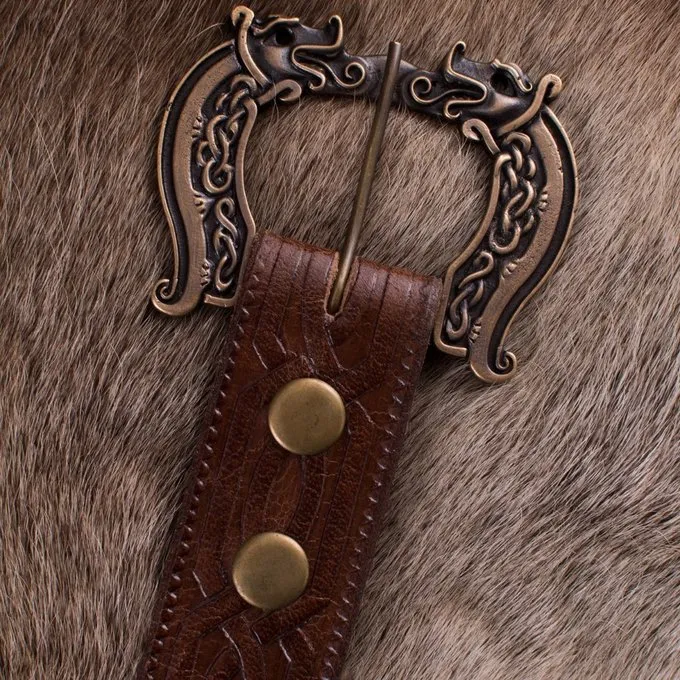 Deepeeka Celtic Leather Belt, 170 Cm - Image 2