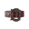 Deepeeka Celtic Leather Belt, 170 Cm