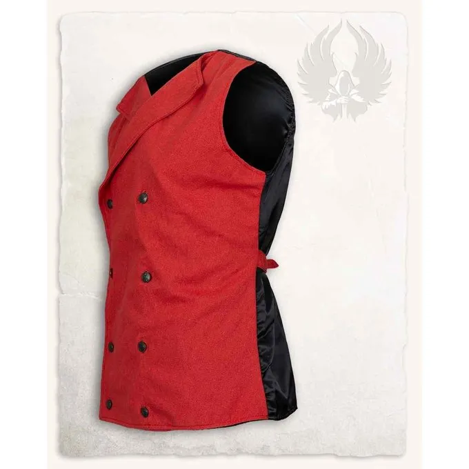 Mytholon Costume Vest Hamish, Red - Image 2