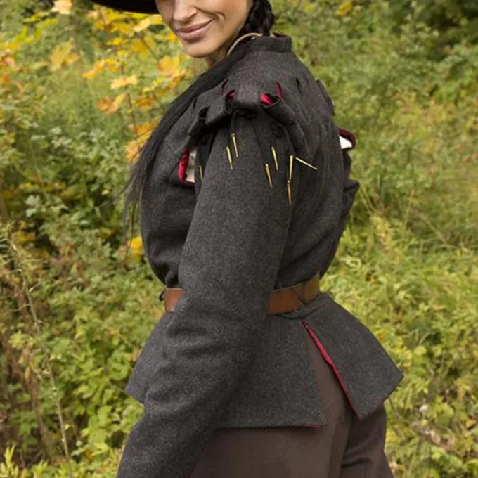 Epic Armoury Doublet Columbus, Dark Grey - Image 4