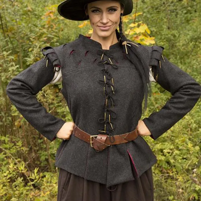 Epic Armoury Doublet Columbus, Dark Grey - Image 5