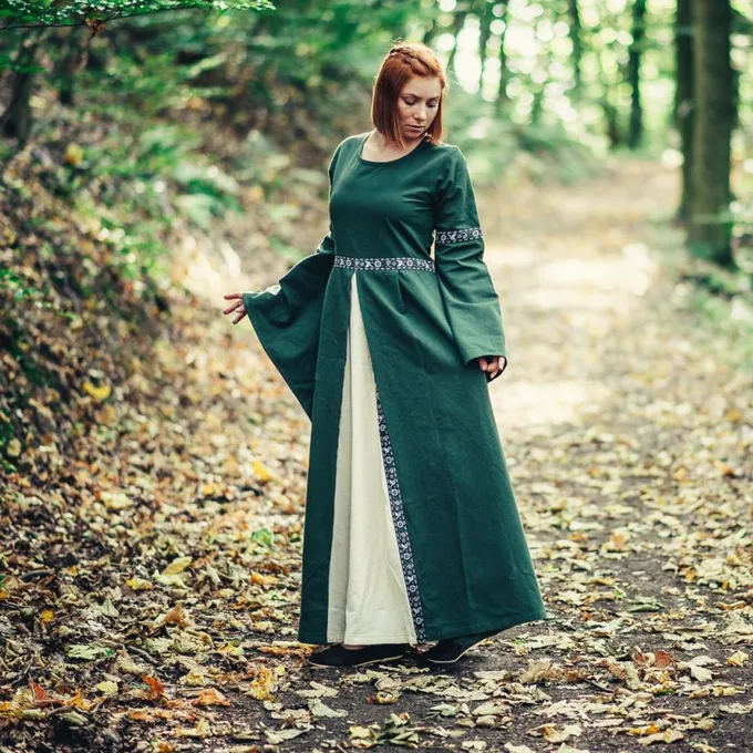 Leonardo Carbone Dress Ivy Green-white - Image 2