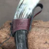 Mytholon Drinking Horn Belt Holder Castagir Red