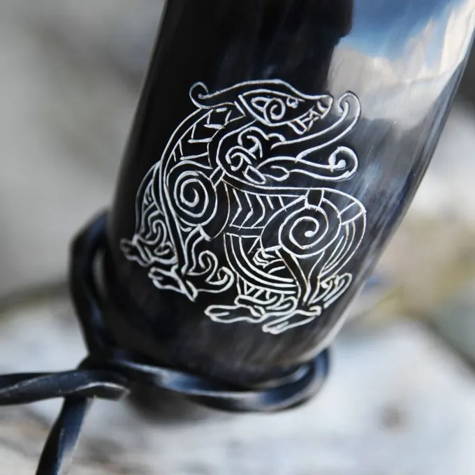 Deepeeka Drinking Horn, Dragon - Image 4