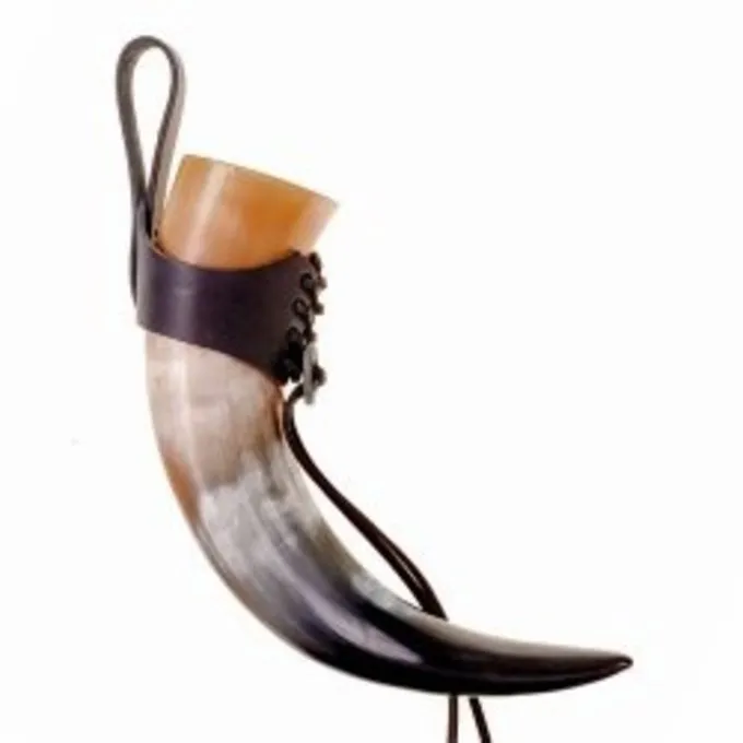 Drinking Horn Holder Argast, Brown, S