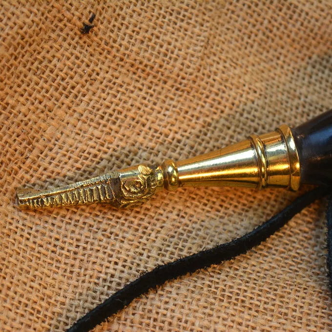 Windlass Steelcrafts Drinking Horn Odin With Leather Holder - Image 4