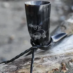 Deepeeka Drinking Horn, Odin With Sleipnir