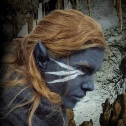 Epic Armoury Drow Elven Ears, Grey