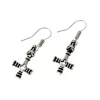 Earrings Icelandic Thor's Hammer, Silvered