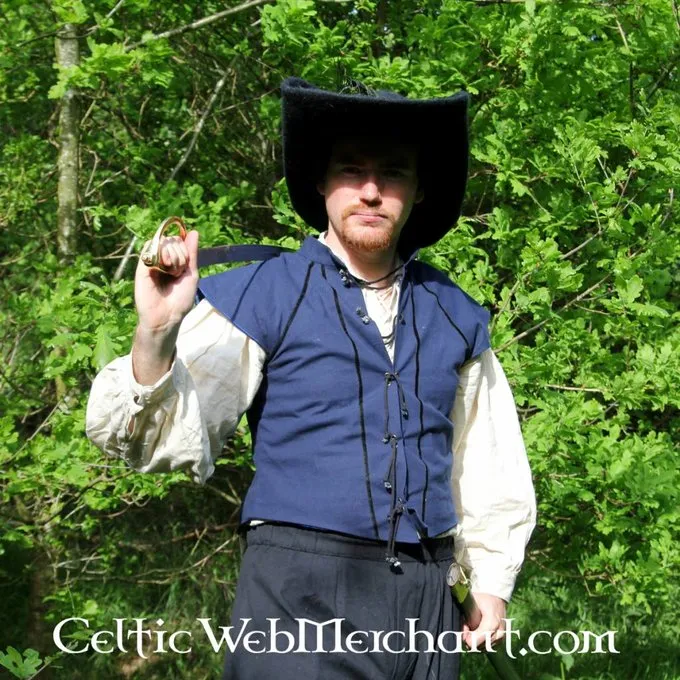 Epic Armoury English Civil War Doublet Blue - Image 2