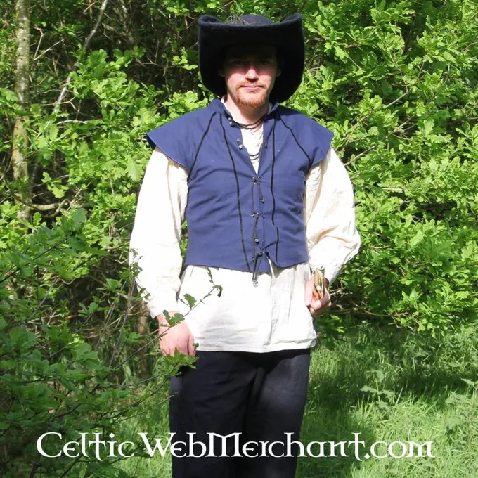 Epic Armoury English Civil War Doublet Blue - Image 6