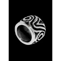 Germanic Hair & Beard Bead Silver