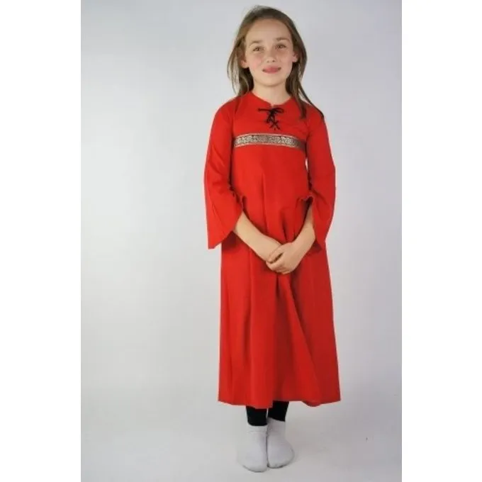 Leonardo Carbone Girl's Dress Ariane Black-red - Image 2