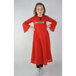 Leonardo Carbone Girl's Dress Ariane Red