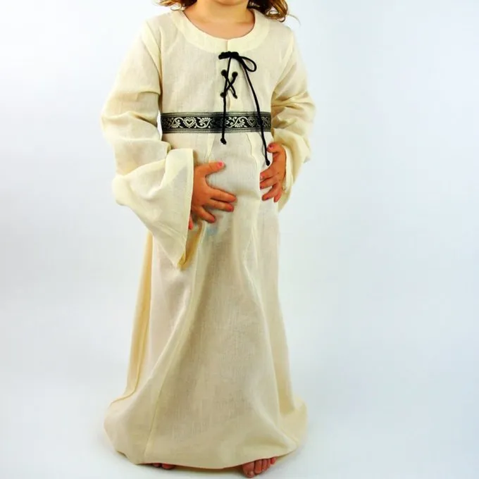 Leonardo Carbone Girl's Dress Ariane White - Image 2