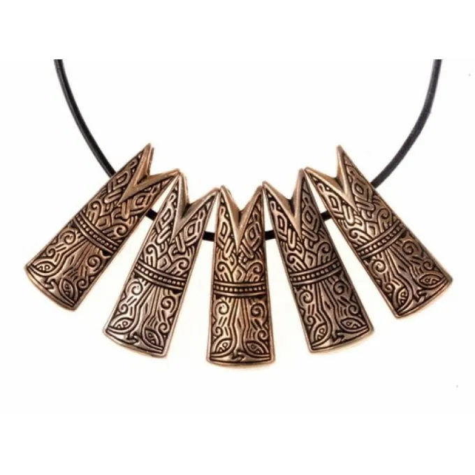 Gotland Fish Head Jewel L, Bronze - Image 3