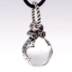 Gotland Viking Mountain Crystal M, Silvered