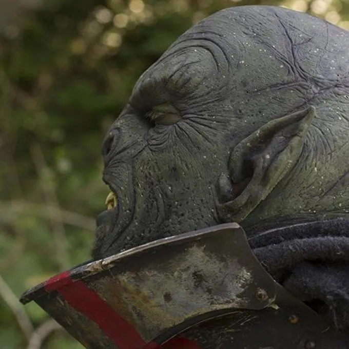 Epic Armoury Green Orc Mask - Image 3
