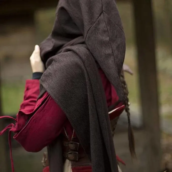 Epic Armoury Hood Assassins Creed, Dark Brown - Image 4