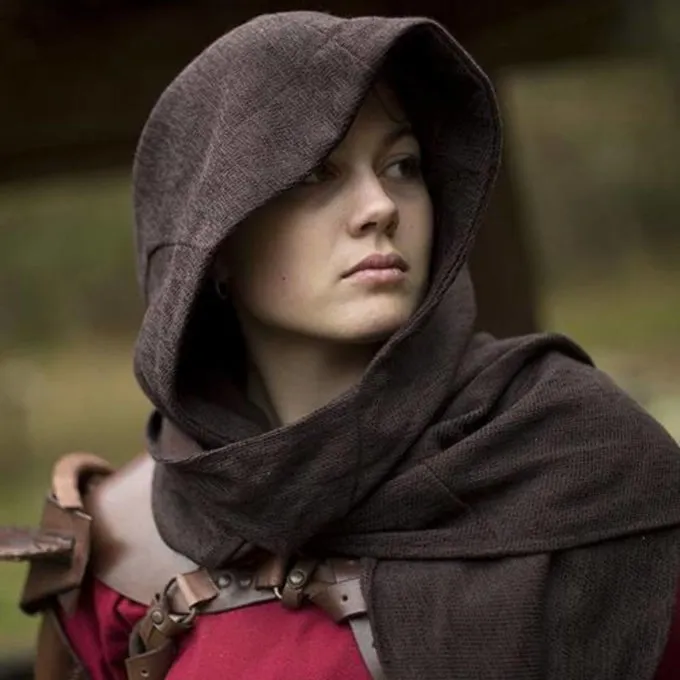 Epic Armoury Hood Assassins Creed, Dark Brown