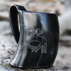 Deepeeka Horn Cup, Odin With Sleipnir
