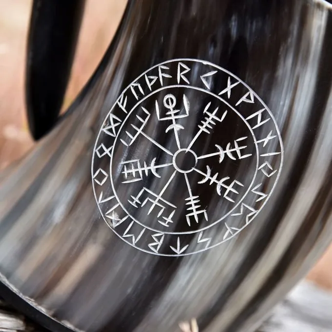 Deepeeka Horn Cup, Vegvisir - Image 4
