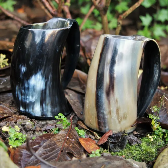 Epic Armoury Horn Cup With Ear 0,5L, Light - Image 4