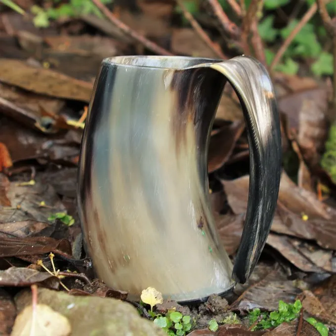 Epic Armoury Horn Cup With Ear 0,5L, Light - Image 5