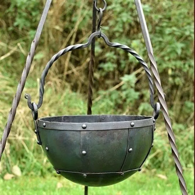 Large Early Medieval Cauldron 9 Litre - Image 3