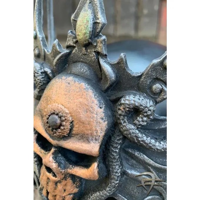 Epic Armoury Latex Tiara With Skulls - Image 2