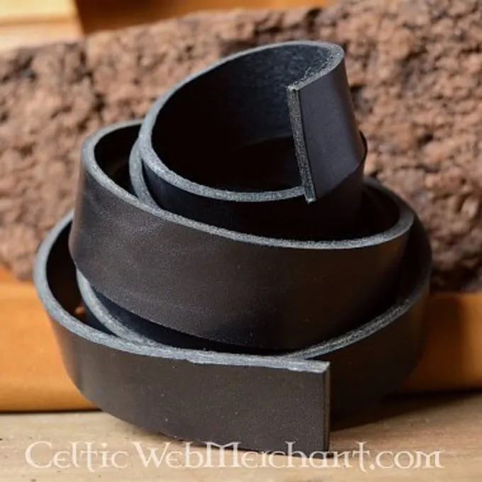 Leather Belt 30 Mm / 130-140 Cm Black