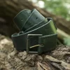 Epic Armoury Leather Belt Aruthia, Green