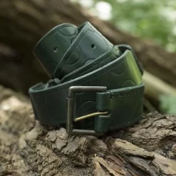 Epic Armoury Leather Belt Aruthia, Green