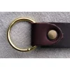 Leather Ring Belt, Brown