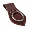 Leather Weapon Holder For Belt, Brown