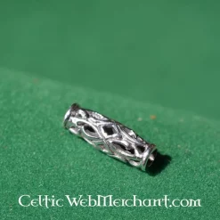 Long Viking Beard Bead Silver